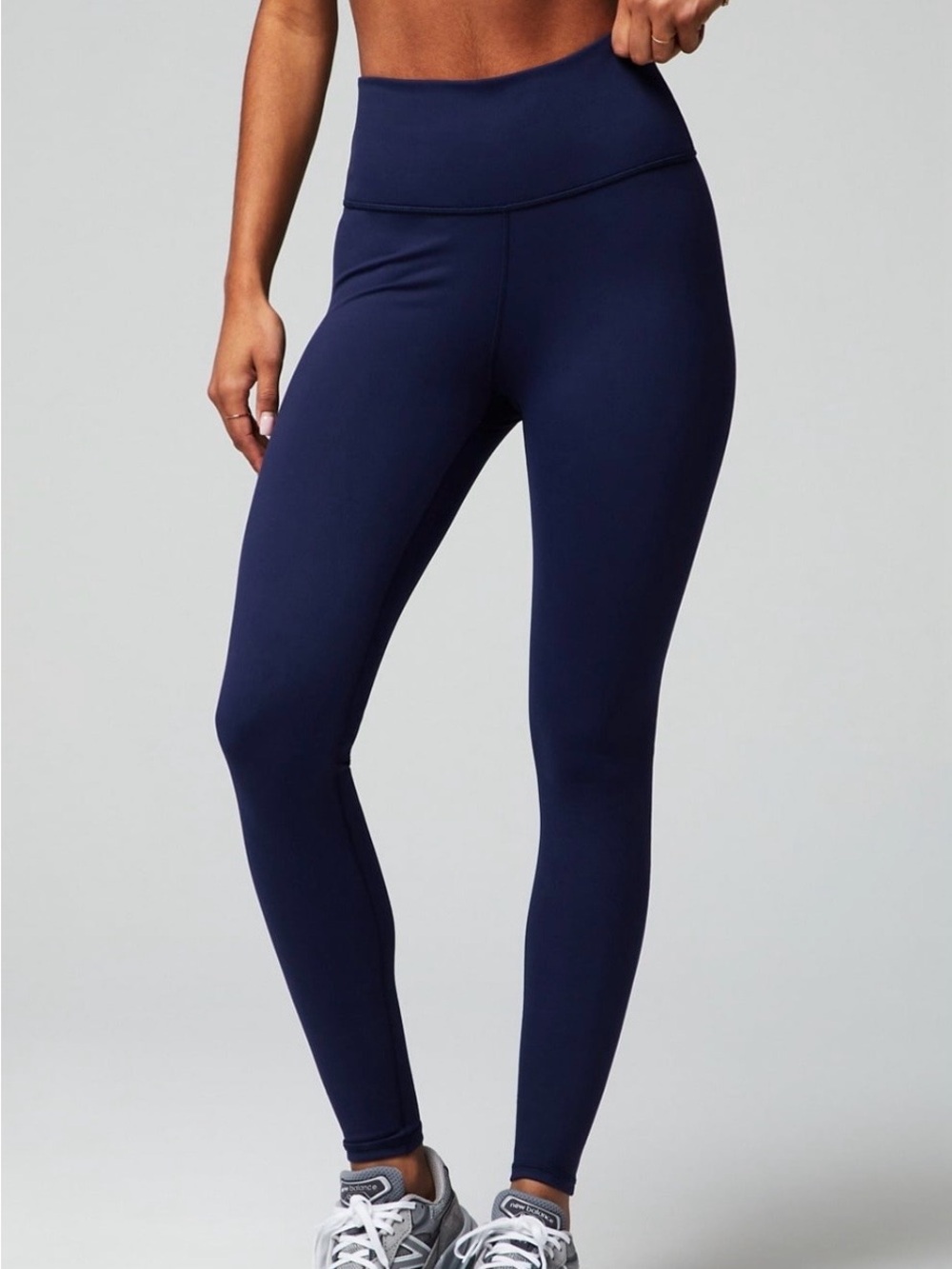 Fabletics PowerHold Define Leggings Navy Blue Women L